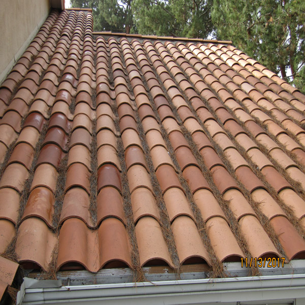 Roof Cleaning Debris After
